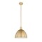 Z-Lite Sawyer 1 Light Pendant, Classic Brass & Classic Brass 4500P12-CB - alternate 8